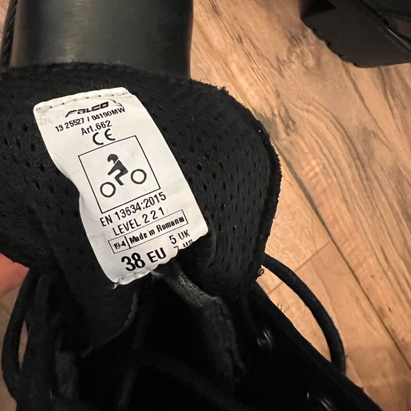 Falco waterproof motorcycle boots, US 7 - Picture 4 of 4